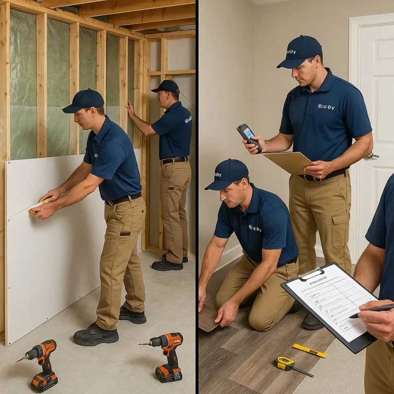 Repairs and Reconstruction process in Bonney Lake, WA